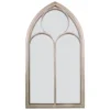 MirrorOutlet Somerley Chapel Arch Large Garden Mirror - 150x81cm -Garden Decoration Shop 13950561 1334987138797318