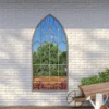 MirrorOutlet Buttercup Country Arch Extra Large Garden Mirror - 160x85cm -Garden Decoration Shop 13950570 1124987139570958