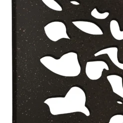 Amarelle Large Metal Leaf Design Decorative Garden Screen Mirror - 120x60cm -Garden Decoration Shop 13950571 1014987139457855