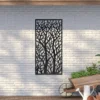 Amarelle Large Metal Tree Design Decorative Garden Screen - 120 X 60cm -Garden Decoration Shop 13950572 2094987139714889