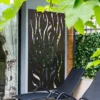 Amarelle Extra Large Metal Flame Decorative Garden Screen Mirror - 180x90cm -Garden Decoration Shop 13950582 2304987139071866
