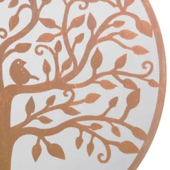 MirrorOutlet Bird Round Garden Mirror - 100cm -Garden Decoration Shop 13950584 6584987139948205