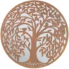 MirrorOutlet Swirl Tree Round Garden Mirror - 100cm -Garden Decoration Shop 13950587 3644987139162466