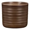 Scheurich Ripple Brown Indoor Pot - 12cm -Garden Decoration Shop 13953252 8874987119705201