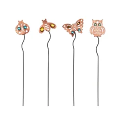 Homebase Stake Ornament - Copper Effect