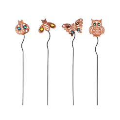 Homebase Stake Ornament - Copper Effect -Garden Decoration Shop 13955516 8345014596880500