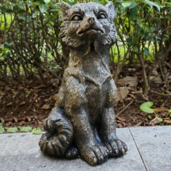 Bronze Look Fox Garden Ornament 15 Bronze Look Fox Garden Ornament -Garden Decoration Shop 13965952 4945014596616911