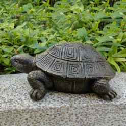 Bronze Look Tortoise Garden Ornament -Garden Decoration Shop 13965953 2005014597280979