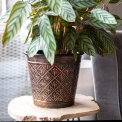 Vintage Allium Patterned Cone Pot - 37cm -Garden Decoration Shop 13973621 8485011239919857