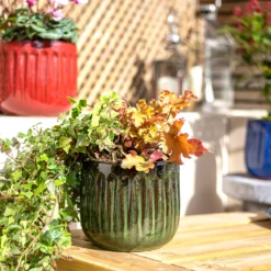 Chiswick Running Pot Green - 24cm -Garden Decoration Shop 13973645 8105011238525547