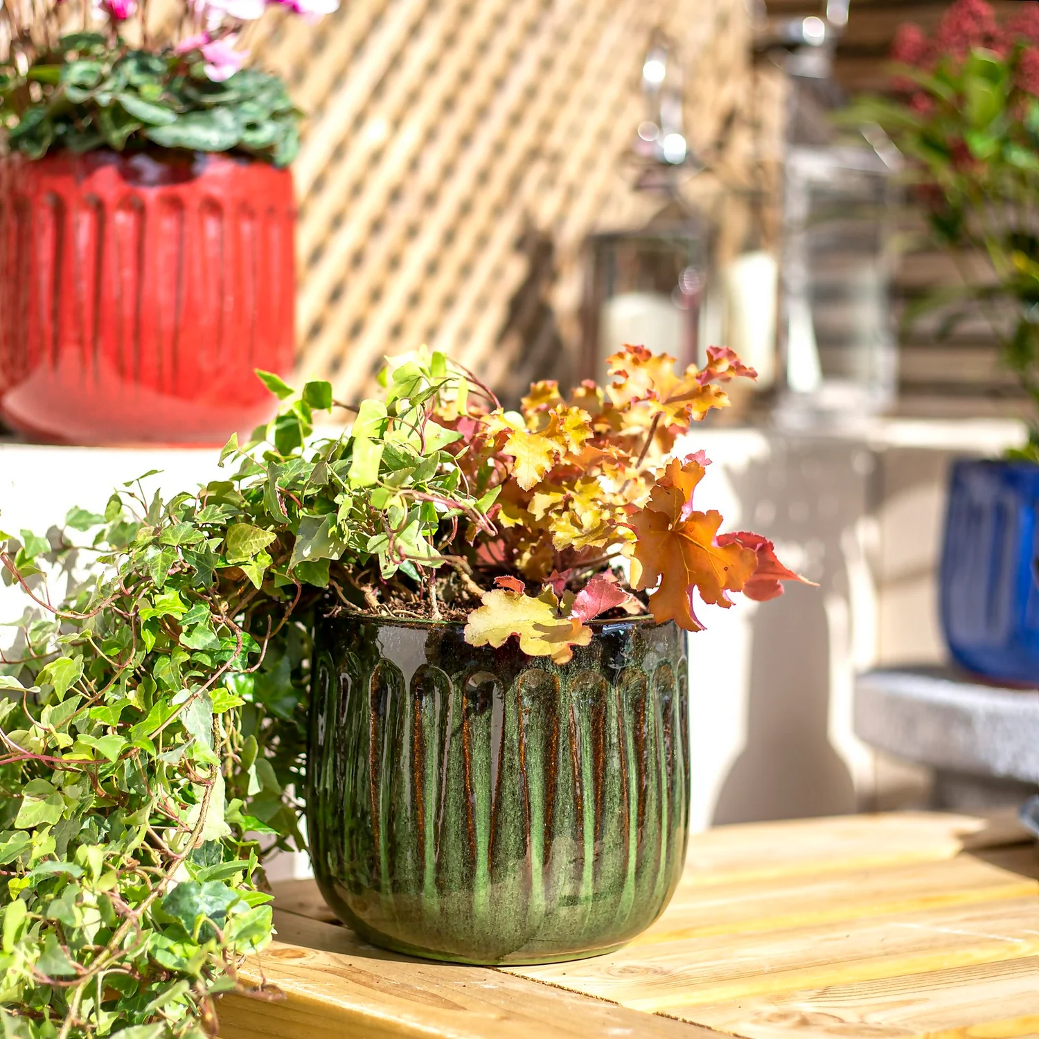 Chiswick Running Pot Green - 18cm 4 Chiswick Running Pot Green - 18cm - Image 2