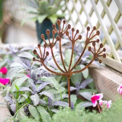 Floral Bronze Ground Stakes - 45cm (Assorted Designs) -Garden Decoration Shop 13981009 1585005324668678