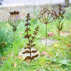 Floral Bronze Ground Stakes - 45cm (Assorted Designs) -Garden Decoration Shop 13981009 1965005324841214