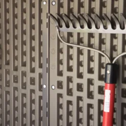 LIFETIME 1500L Vertical Storage Shed - Rough-Cut Brown -Garden Decoration Shop 13997404 1014999835642952