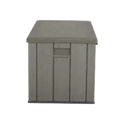 LIFETIME 568L Outdoor Storage Deck Box - Rough-Cut Brown -Garden Decoration Shop 13997406 1294999835439924
