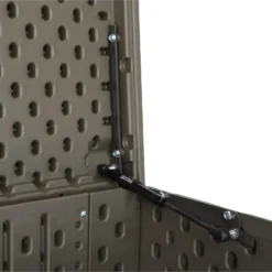 LIFETIME 568L Outdoor Storage Deck Box - Rough-Cut Brown -Garden Decoration Shop 13997406 1734999835560131