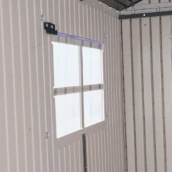 Lifetime 7x7ft Outdoor Storage Shed - Beige -Garden Decoration Shop 13997407 1124999834936641