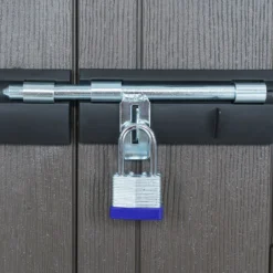 Lifetime 7x7ft Outdoor Storage Shed - Beige -Garden Decoration Shop 13997407 5164999835067726