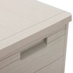 Toomax Garden Storage Box 160L - Warm Grey -Garden Decoration Shop 13997480 1615004537223047