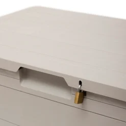 Toomax Garden Storage Box 160L - Warm Grey -Garden Decoration Shop 13997480 2055004537198711