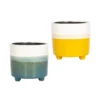 Two Tone Ombre Indoor Plant Pot - 12cm 1 Two Tone Ombre Indoor Plant Pot - 12cm -Garden Decoration Shop 14197407 2115024232245454
