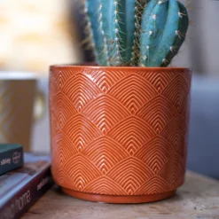 Art Deco Indoor Plant Pot - 12cm -Garden Decoration Shop 14197411 7935024191007412