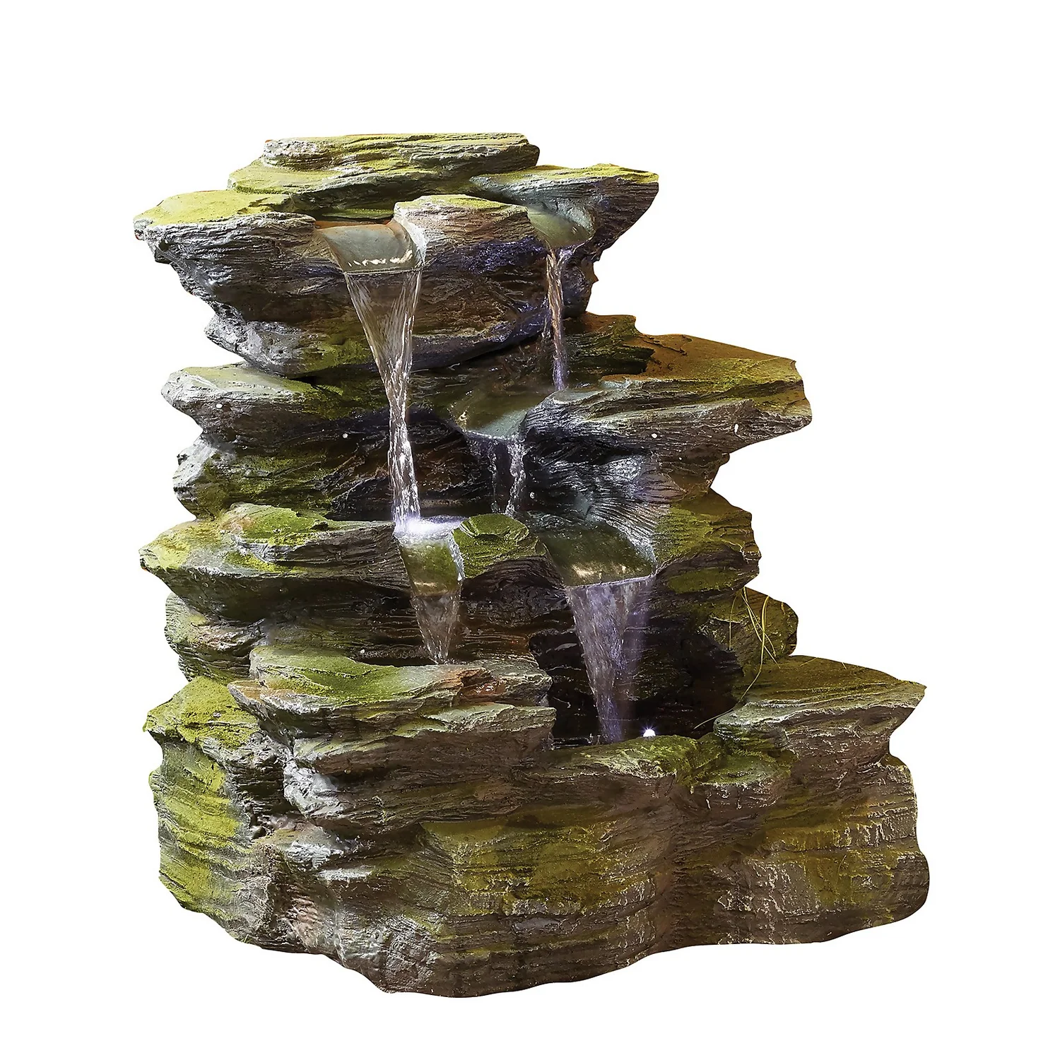 Stylish Fountain Como Springs Water Feature With LEDs 3 Stylish Fountain Como Springs Water Feature With LEDs
