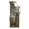 Stylish Fountain Ash Columns Water Feature With LEDs -Garden Decoration Shop 14519359 7565047822460277